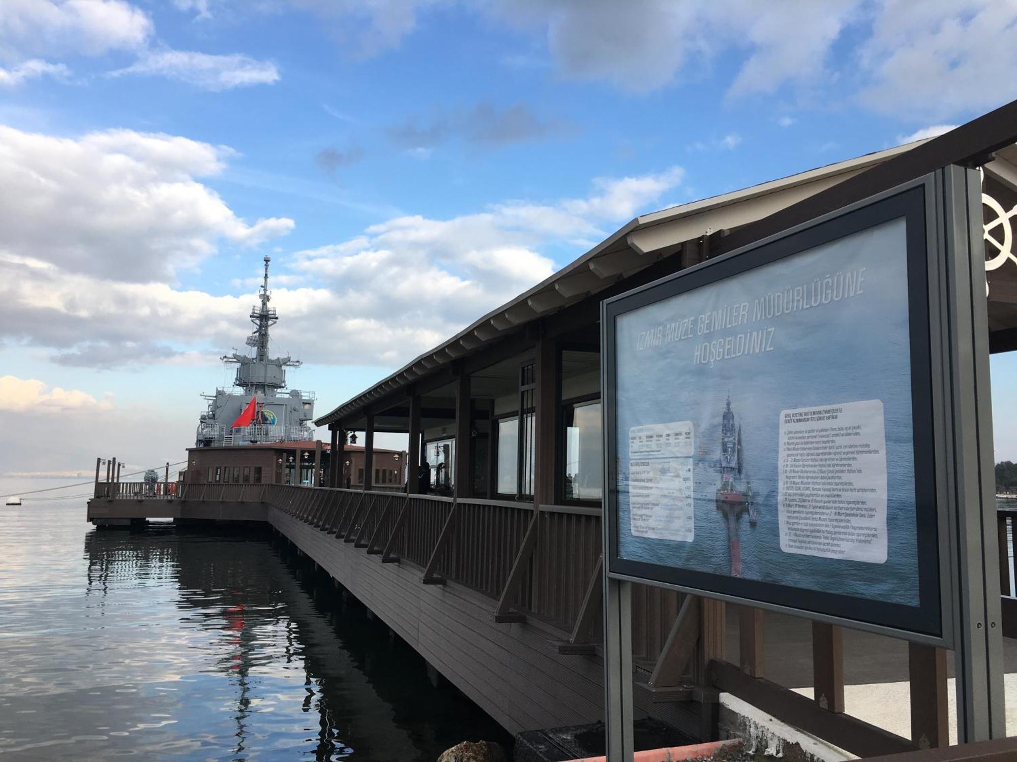 Wyndham Grand Izmir Ozdilek Thermal & Spa Exterior photo The pier at the Naval Museum of Crete