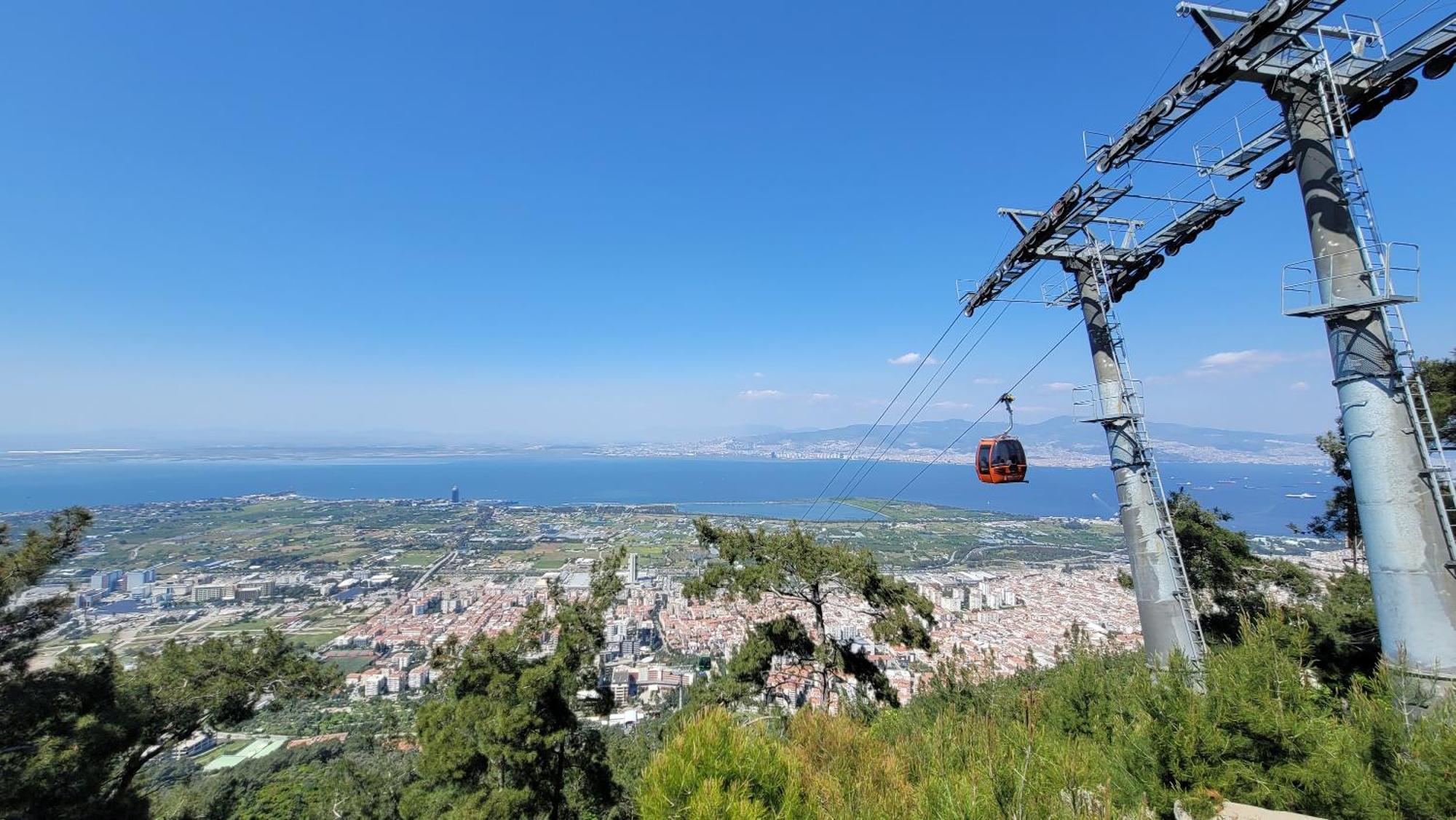 Wyndham Grand Izmir Ozdilek Thermal & Spa Exterior photo The cable car